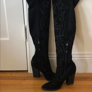 Over the knee boots